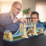 Marile Arhitecturi ale lumii Puzzle 3D cu led Tower Bridge 222 piese